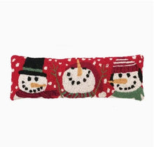 Load image into Gallery viewer, Peking Handicraft Pillow 3 Snowman Pillow