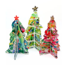 Load image into Gallery viewer, Lauren Dunn 3D Adorned Christmas Trees