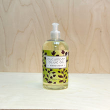 Load image into Gallery viewer, Greenwich Bay Trading Co. Cucumber Olive Bathroom Hand Soap