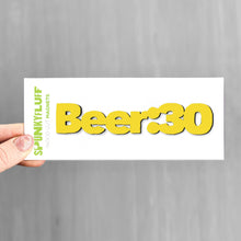 Load image into Gallery viewer, Spunky Fluff Proudly handmade in South Dakota, USA Beer:30 Tiny Word Magnet