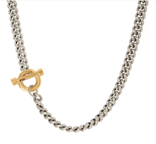 Load image into Gallery viewer, CXC Jewelry Jewelry - Necklaces - CXC Binnacle Chain Mixed Metal Necklace