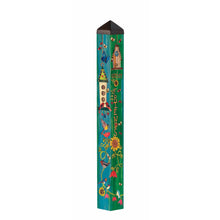 Load image into Gallery viewer, Demdaco Home Decor - Garden - Outdoor Bird Tweets Art Pole 40"