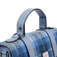 Load image into Gallery viewer, Islander UK Blue Tartan Large Satchel