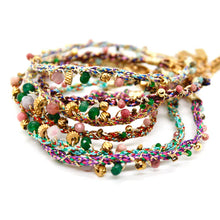 Load image into Gallery viewer, Lizou Jewelry - Bracelets Braids & Beads Bracelet