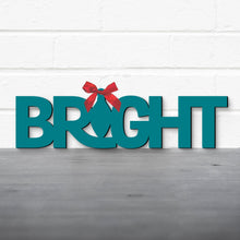 Load image into Gallery viewer, Spunky Fluff Proudly handmade in South Dakota, USA Bright Christmas Wall Art, Festive Christmas Wood Wall Decor, Christmas Typography