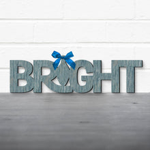 Load image into Gallery viewer, Spunky Fluff Proudly handmade in South Dakota, USA Bright Christmas Wall Art, Festive Christmas Wood Wall Decor, Christmas Typography