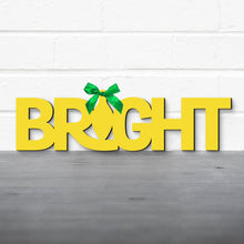 Load image into Gallery viewer, Spunky Fluff Proudly handmade in South Dakota, USA Bright Christmas Wall Art, Festive Christmas Wood Wall Decor, Christmas Typography