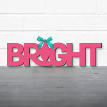 Load image into Gallery viewer, Spunky Fluff Proudly handmade in South Dakota, USA Bright Christmas Wall Art, Festive Christmas Wood Wall Decor, Christmas Typography