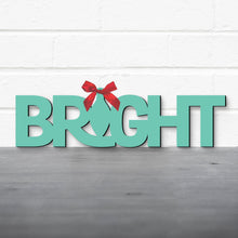 Load image into Gallery viewer, Spunky Fluff Proudly handmade in South Dakota, USA Bright Christmas Wall Art, Festive Christmas Wood Wall Decor, Christmas Typography