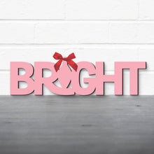 Load image into Gallery viewer, Spunky Fluff Proudly handmade in South Dakota, USA Bright Christmas Wall Art, Festive Christmas Wood Wall Decor, Christmas Typography