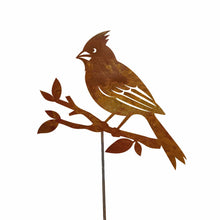 Load image into Gallery viewer, Prairie Dance Cardinal Garden Stake