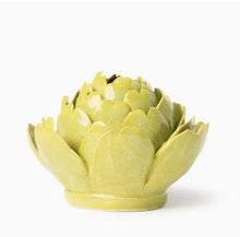 Load image into Gallery viewer, Chive Home Decor - Home Accent Ceramic Flower Chartreuse Queen Protea