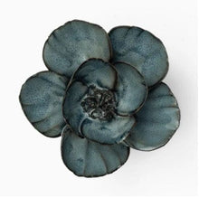 Load image into Gallery viewer, Chive Home Decor - Home Accent Ceramic Flower Navy Poppy