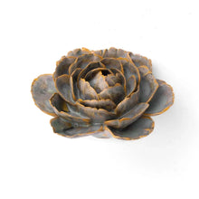 Load image into Gallery viewer, Chive Home Decor - Home Accent Ceramic Flower Wall Art Blue Green Cabbage Flower