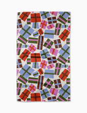 Load image into Gallery viewer, Geometry Cheerful Presents Tea Towel
