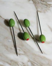 Load image into Gallery viewer, Cork Pops Bar Accessories Cocktail Picks – Olive | Set of 6 | Cork Pops