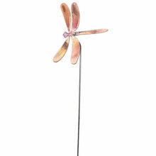 Load image into Gallery viewer, Annabelle Noel Designs Home Decor - Garden& - Outdoor Copper Dragonfly Stake Bare Small