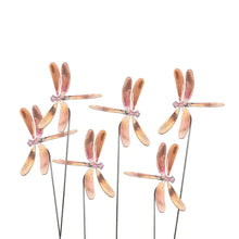 Load image into Gallery viewer, Annabelle Noel Designs Home Decor - Garden& - Outdoor Copper Dragonfly Stake Bare Small