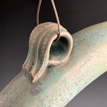 Load image into Gallery viewer, Spooner Creek Curved Clay Bird Feeder, Handmade Round Bird Feeder