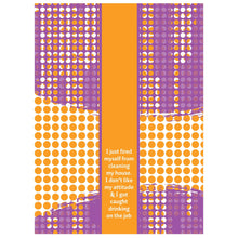 Load image into Gallery viewer, Drinks on Me Coasters Towels Dish Towel Fired, Funny Quote Kitchen Towel