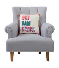 Load image into Gallery viewer, Peking Handicraft Home Decor - Home Accent Dot Bam Crack Hook Pillow