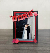 Load image into Gallery viewer, Roeda Studio Home Decor - Indoor - Frames Easel Bent Frame – Black Powdercoated Steel Photo Display by Roeda Studio