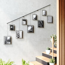 Load image into Gallery viewer, Umbra Home Decor - Indoor - Furniture Lighting Mirrors Wall Art Exhibit Wall Picture Frame, Set of 9
