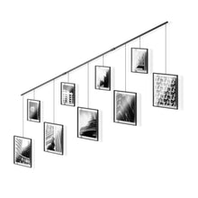 Load image into Gallery viewer, Umbra Home Decor - Indoor - Furniture Lighting Mirrors Wall Art Exhibit Wall Picture Frame, Set of 9