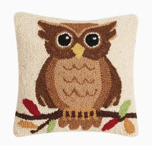 Load image into Gallery viewer, Peking Handicraft Pillow Fall Owl Hook Pillow