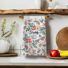 Load image into Gallery viewer, Twisted Wares Home Decor - Linens Fuckity Fuck Waffle Weave Tea Towel