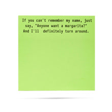 Load image into Gallery viewer, Ellembee Gift Anyone Want A Margarita Funny Sticky Notes by Ellembee Gift