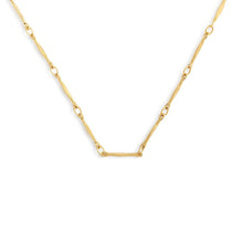 Load image into Gallery viewer, Demdaco Jewelry - Necklaces Gold Bar Link Chain Necklace
