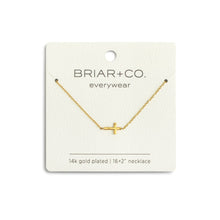 Load image into Gallery viewer, Demdaco Jewelry - Necklaces Gold Cross Charm Necklace