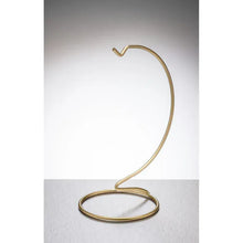 Load image into Gallery viewer, Sienna Glass Gold Display Stand
