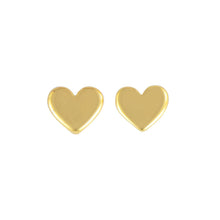 Load image into Gallery viewer, Demdaco Jewelry - Earrings Gold Heart Posts Earrings
