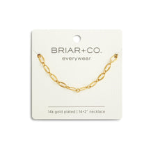 Load image into Gallery viewer, Demdaco Jewelry - Necklaces Gold Mirror Oval Chain Necklace