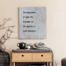 Load image into Gallery viewer, Prairie Dance Proudly Handmade in South Dakota, USA Brush Finish Happiness Wall Art