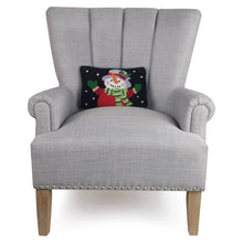 Load image into Gallery viewer, Peking Handicraft Holiday Snowman Hook Pillow