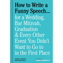 Load image into Gallery viewer, Hachette Book Group How to Write a Funny Speech Guide Book