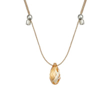 Load image into Gallery viewer, &amp;Livy Jewelry - Necklaces Gold Shade / Silver Hyevibe Crystal Slider Necklace
