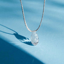 Load image into Gallery viewer, &amp;Livy Jewelry - Necklaces Silver Shade / Silver Hyevibe Crystal Slider Necklace
