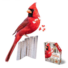 Load image into Gallery viewer, Madd Capp Games & Puzzles Puzzles/Games/Books I Am Cardinal 300 Piece Jigsaw Puzzle