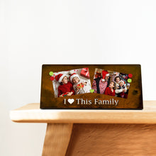 Load image into Gallery viewer, Prairie Dance Proudly Handmade in South Dakota, USA I love this family - Magnetic Frame
