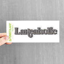 Load image into Gallery viewer, Spunky Fluff Lakeaholic Tiny Word Magnet