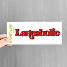 Load image into Gallery viewer, Spunky Fluff Lakeaholic Tiny Word Magnet