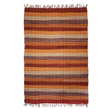 Load image into Gallery viewer, Michaelian Home Red 24" x 36" Lido Rag Rug