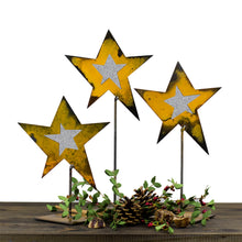 Load image into Gallery viewer, Spunky Fluff Proudly handmade in South Dakota, USA Limited Edition Glitter Star Magnet, Large