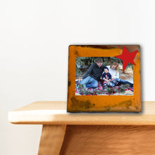 Load image into Gallery viewer, Spunky Fluff Proudly handmade in South Dakota, USA Limited Edition Painted Star Magnet, Large