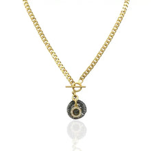 Load image into Gallery viewer, TAT2 Designs Jewelry - Necklaces Gold Mini Mesa Labradorite Charm Necklace