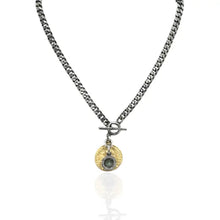 Load image into Gallery viewer, TAT2 Designs Jewelry - Necklaces Silver Mini Mesa Labradorite Charm Necklace